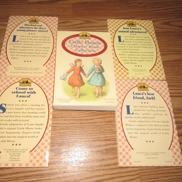 Scholastic Other Little House Box Set 4 Chapter Books Pioneer S
